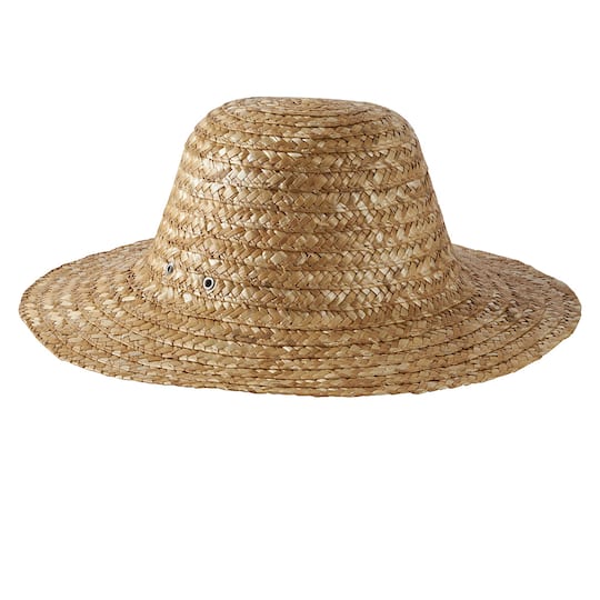 12 Pack: Natural Straw Hat by Ashland&#xAE;